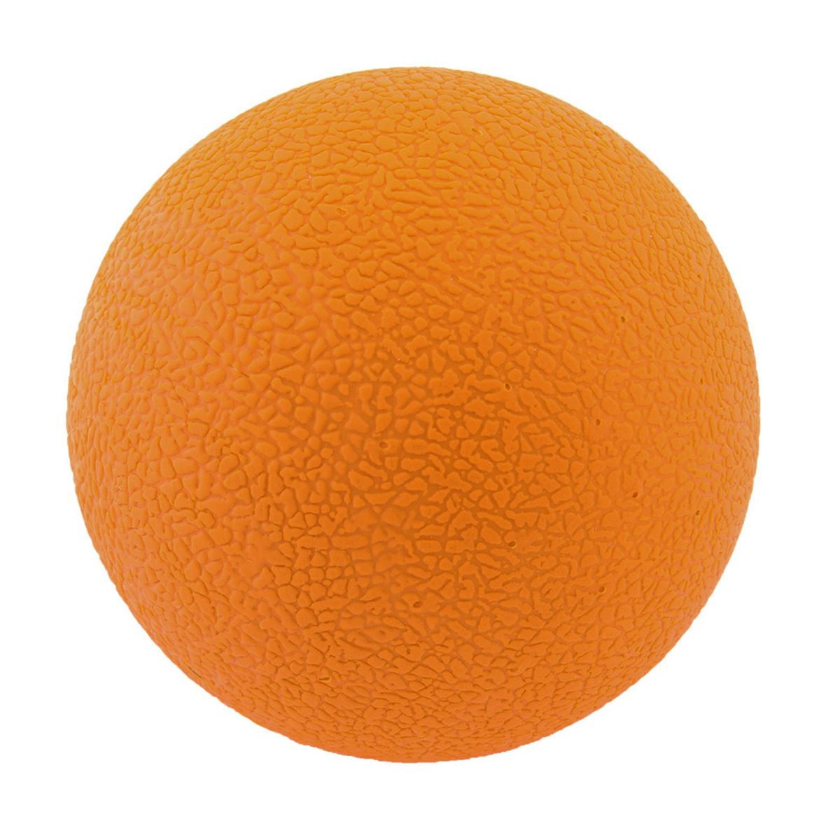 Masažo kamuoliukas tpe, 5,6 cm, oranžinis
