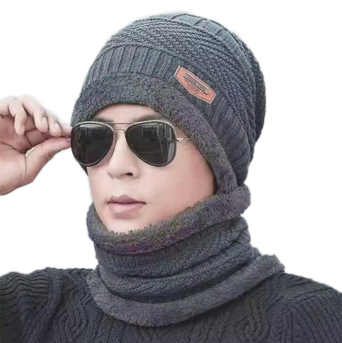 Kepurė, šalikas (rinkinys) unisex set grey