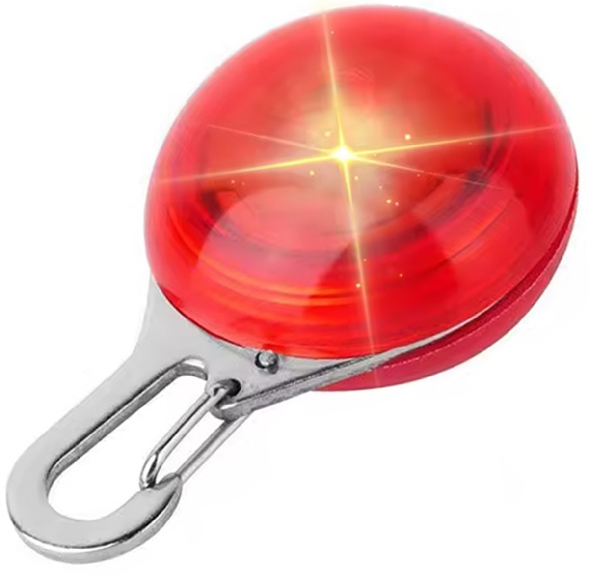 Šviečiantis led pakabukas šuns antkakliui