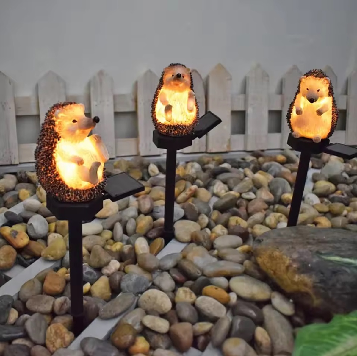 Led sodo lempa ežiuko formos