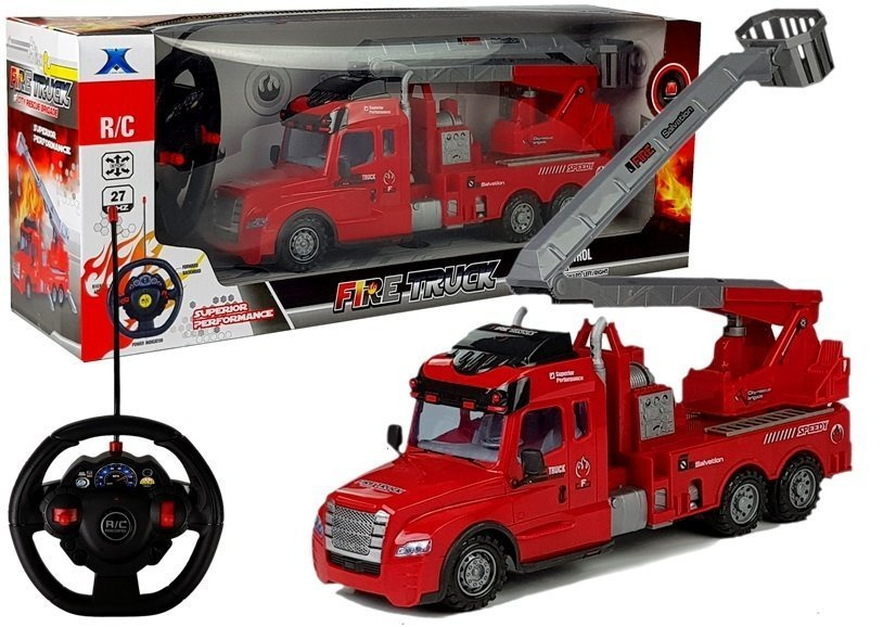 Rc Gaisrinės Automobilis Lean Toys