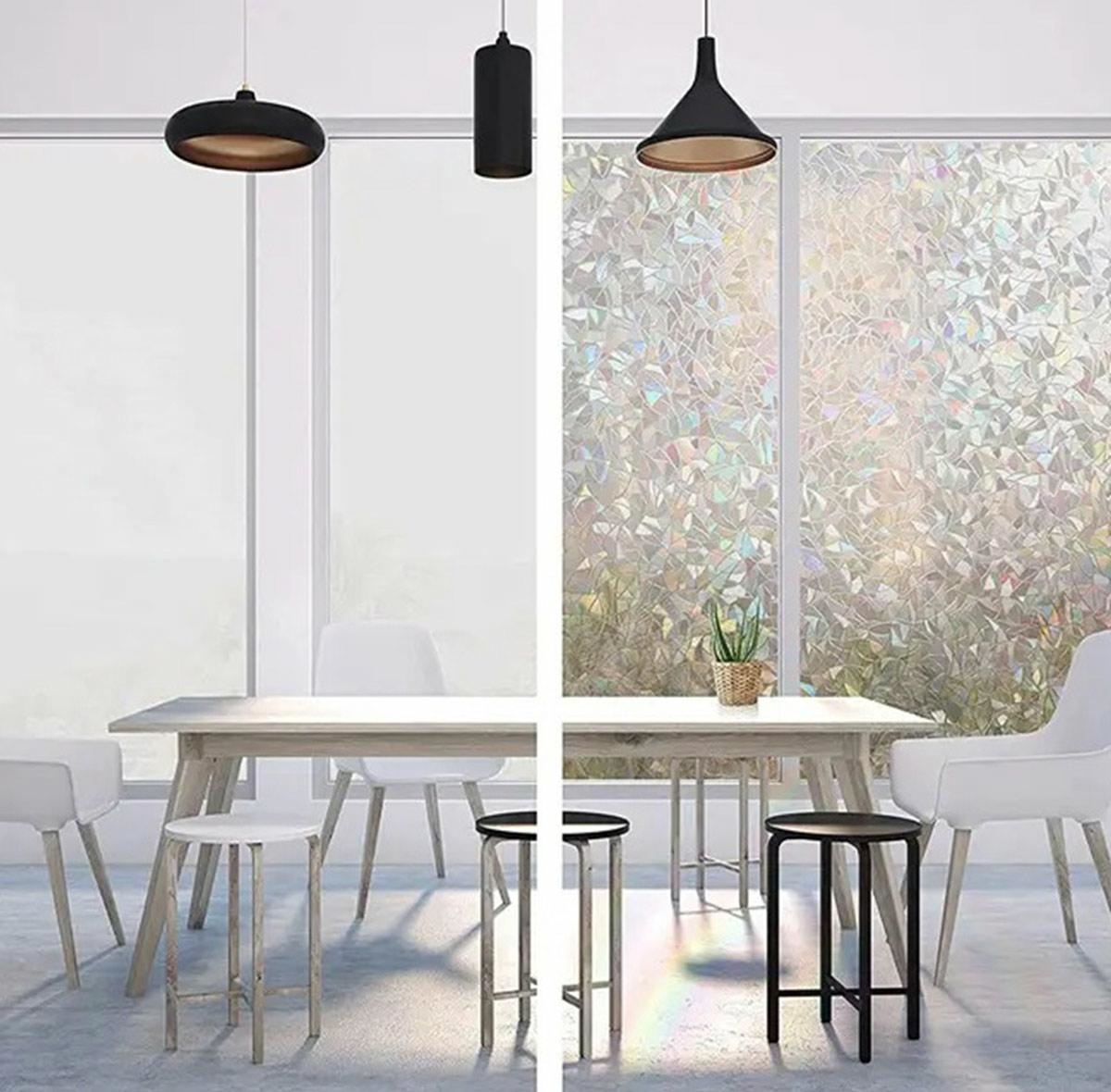 Langų plėvelė ag977, 200x45 cm, vitražo imitacija