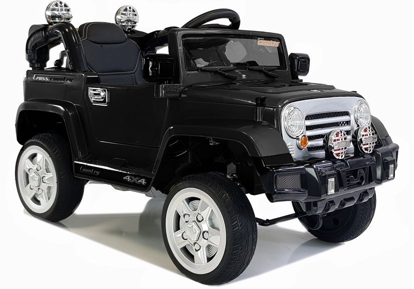 Elektromobilis vaikams jeep jj245, juodas