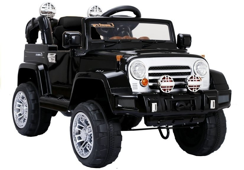 Elektromobilis vaikams jeep jj245, juodas