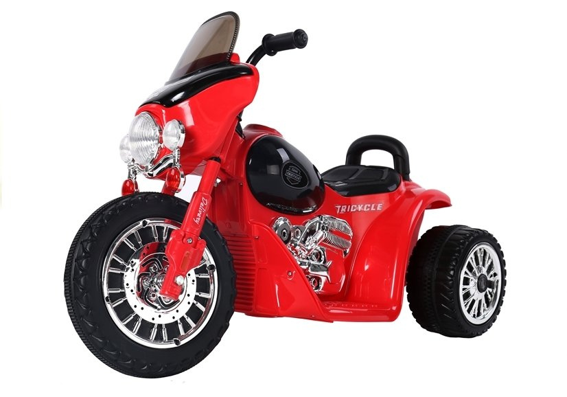 Elektrinis motociklas vaikams jt568, raudonas