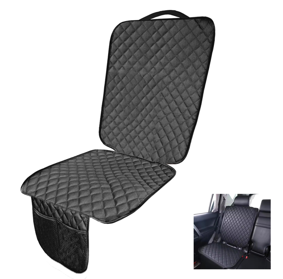 Apsauginis dėklas automobiliui da215, 64x48 cm, juodas 2