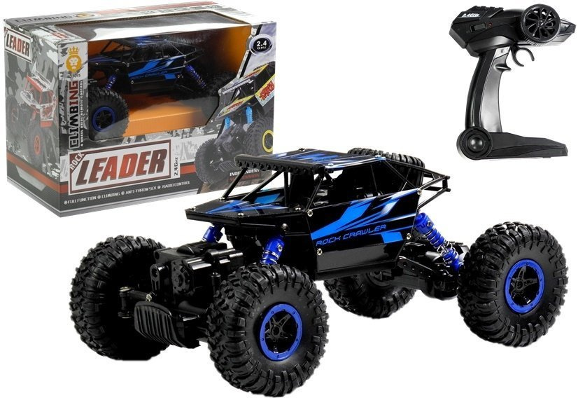 R/c monster car jeep 1:18  nuotoliniu būdu valdomas automobilis