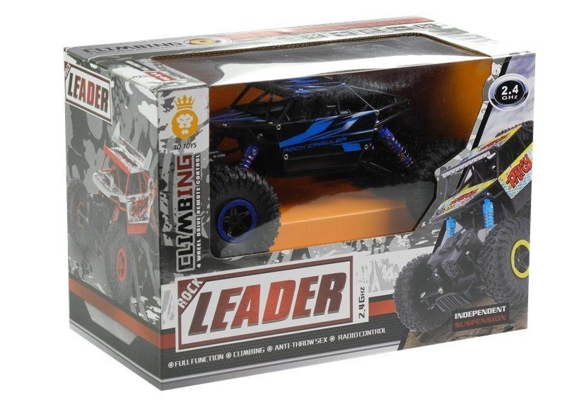 R/c monster car jeep 1:18  nuotoliniu būdu valdomas automobilis