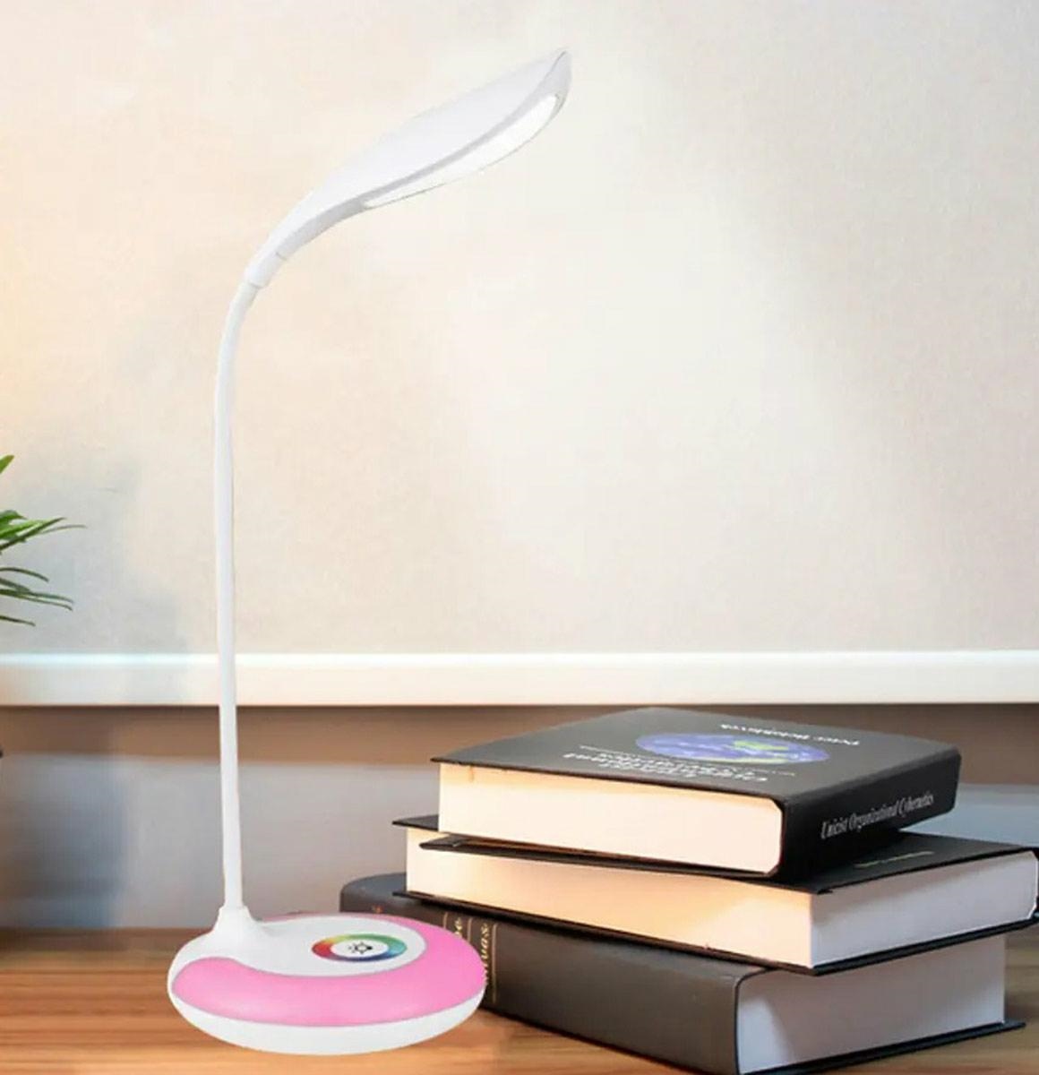 Stalinis led šviestuvas su rgb apšvietimu