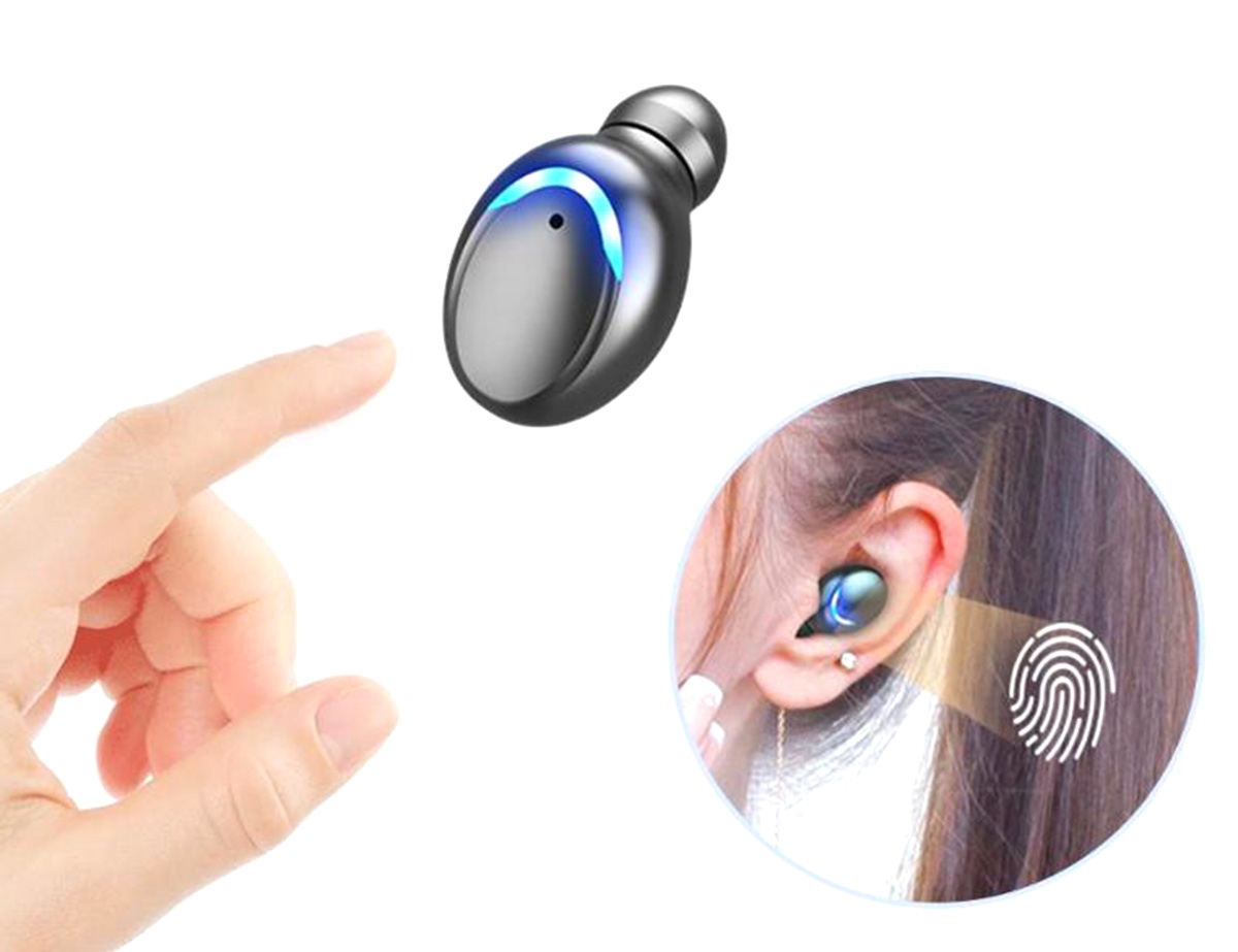 Tws belaidės ausinės su bluetooth 5.1 ir įkrovimo stotele 2