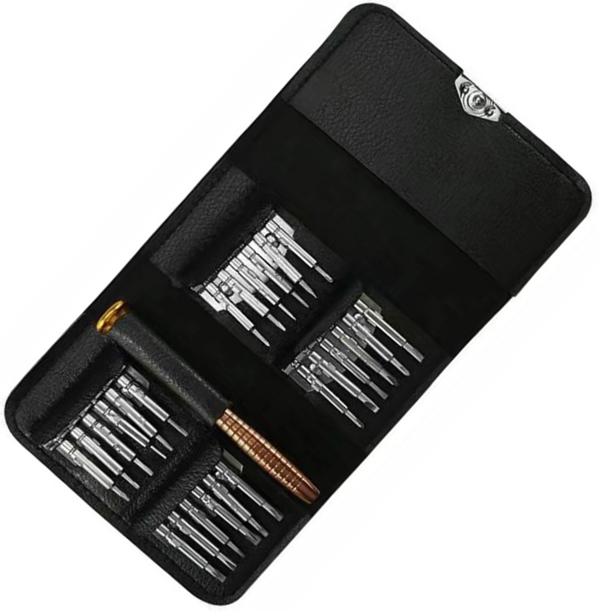 Torx atsuktuvų rinkinys su 24 antgaliais