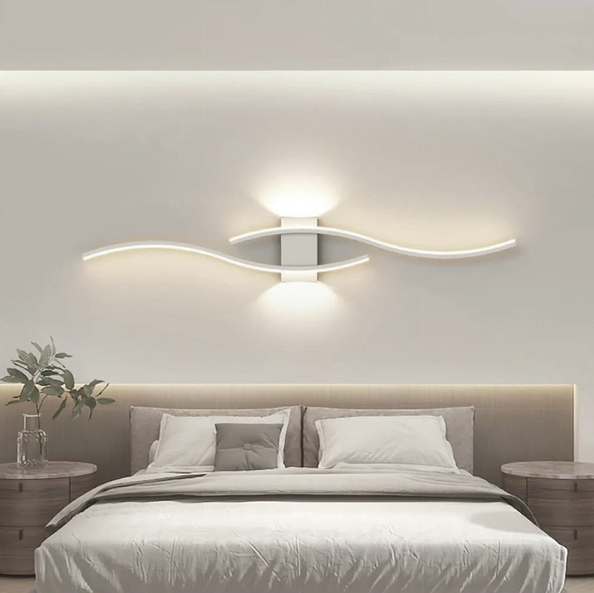 Sieninė led lempa zd150, 60 cm, 24w