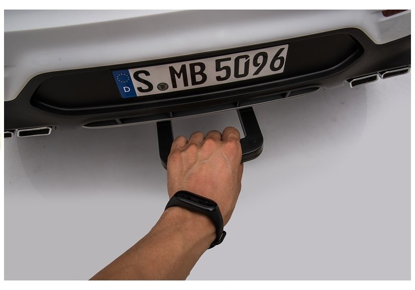 Elektromobilis vaikams mercedes glc 63s, baltas