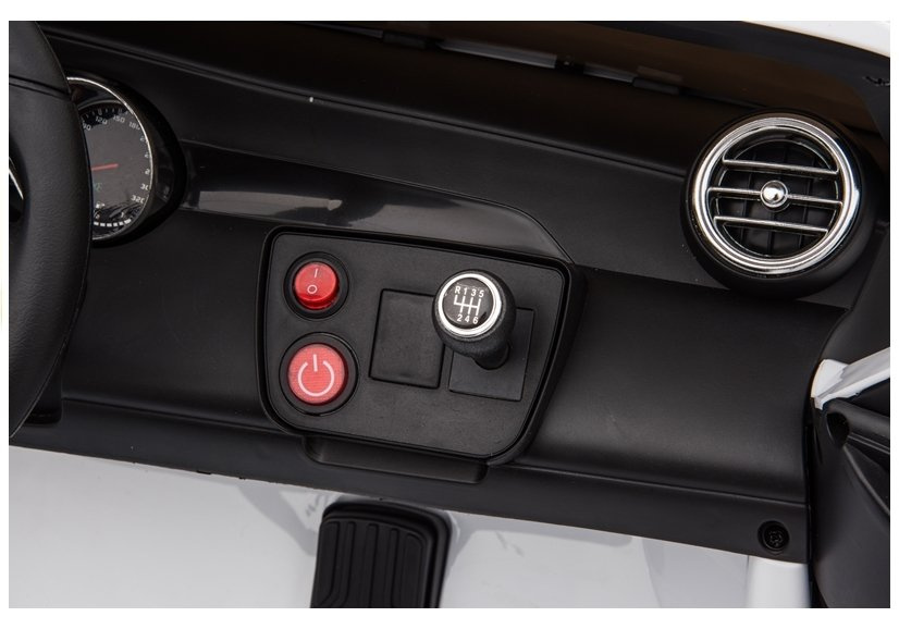Elektromobilis vaikams mercedes glc 63s, baltas