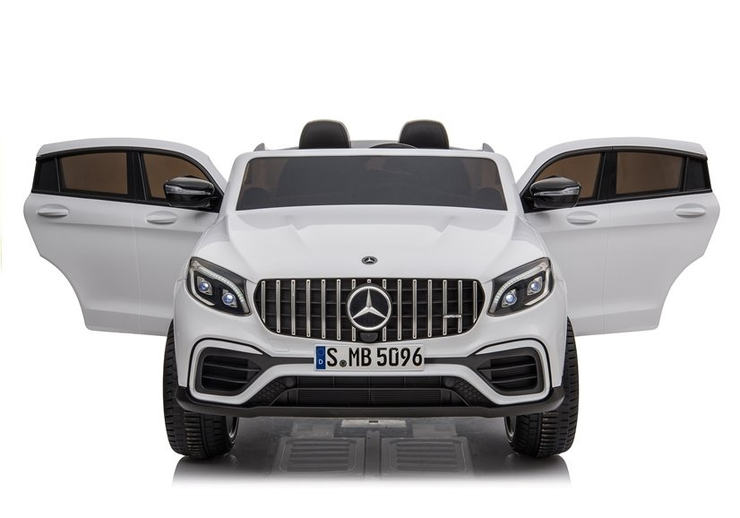 Elektromobilis vaikams mercedes glc 63s, baltas
