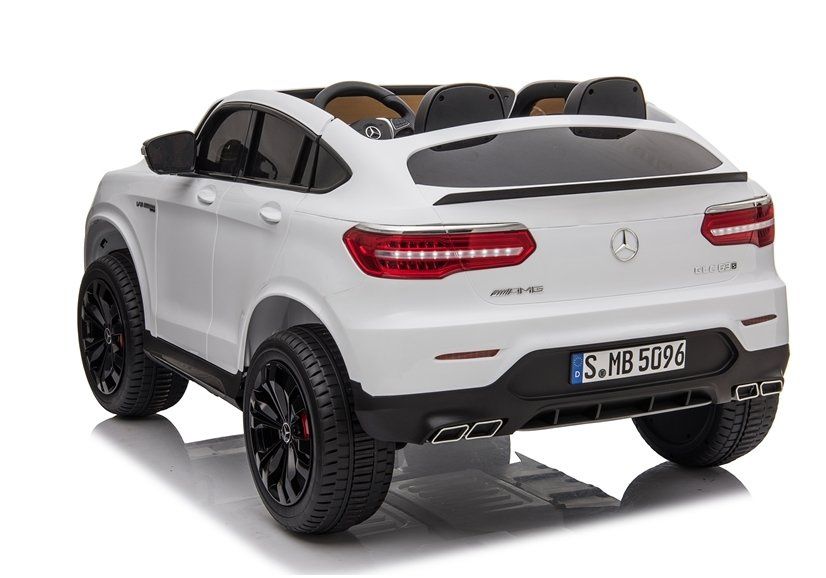 Elektromobilis vaikams mercedes glc 63s, baltas