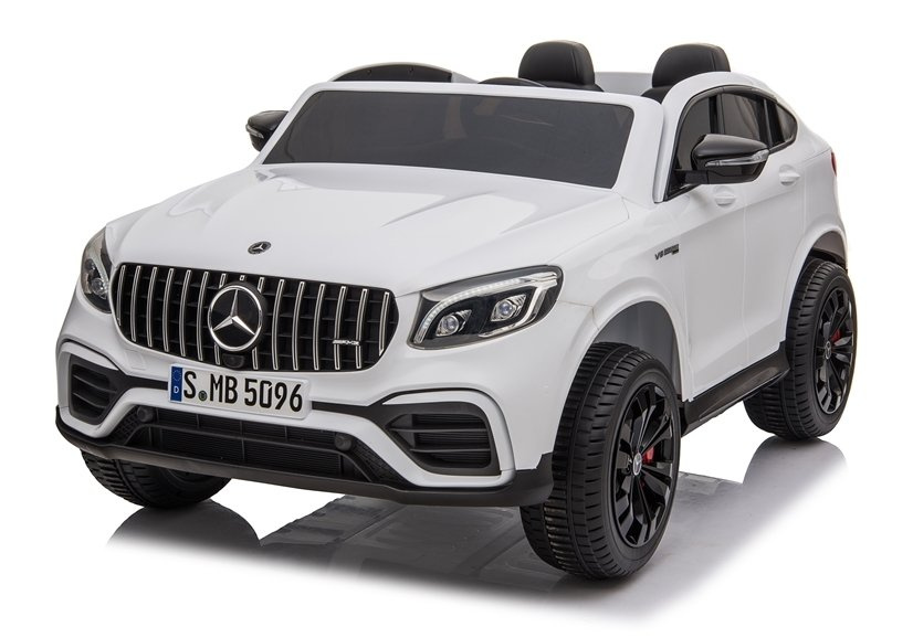 Elektromobilis vaikams mercedes glc 63s, baltas