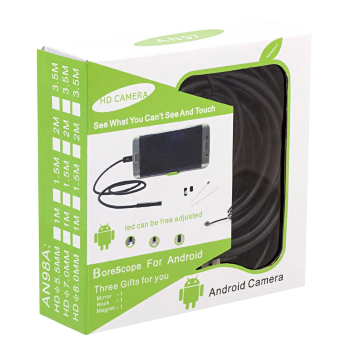 AK252A endoskopo kamera 5.5mm android