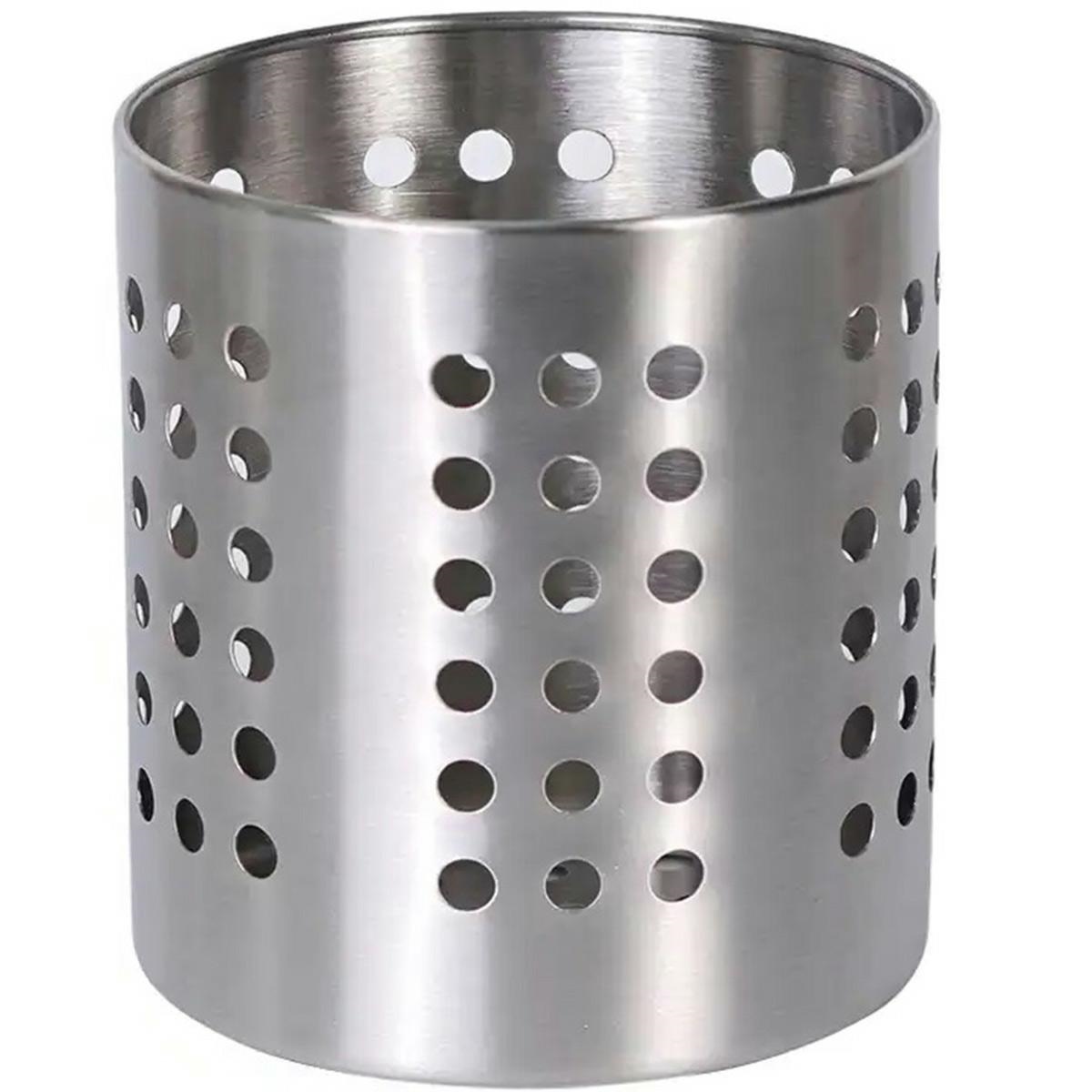 Metalinė stalo įrankių džiovyklė, sidabrinė, 15 cm