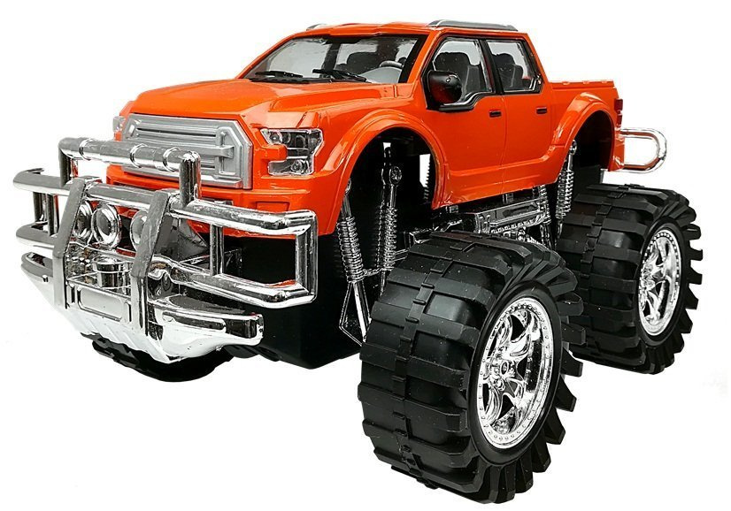 Automobilių komplektas monster truck, 58 cm