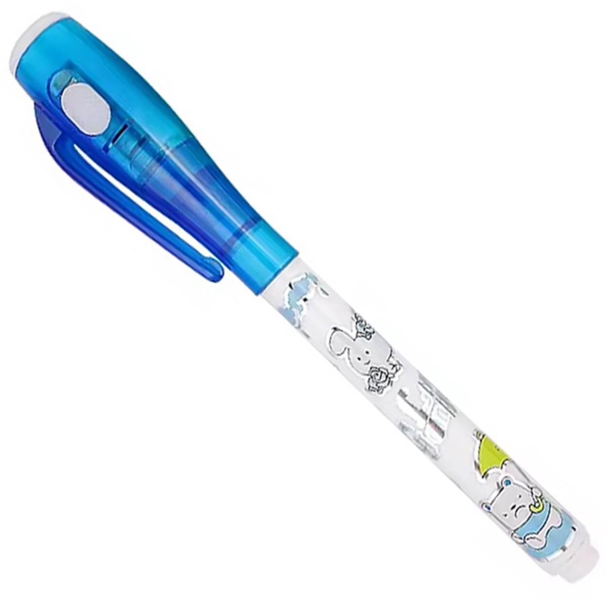 Šnipinėjimo rašiklis su uv led lempute, 13 cm