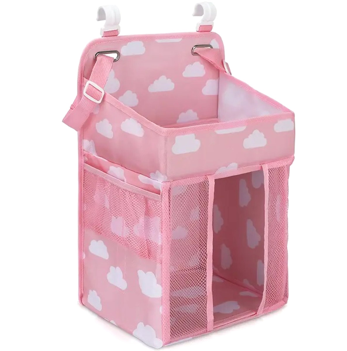 Kūdikio lovelės dėklas ag637c, rožinis, 43x28x20 cm