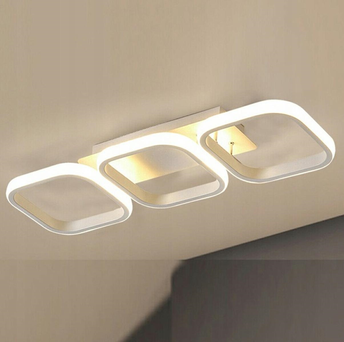 Lubinis led šviestuvas, 33w, baltas
