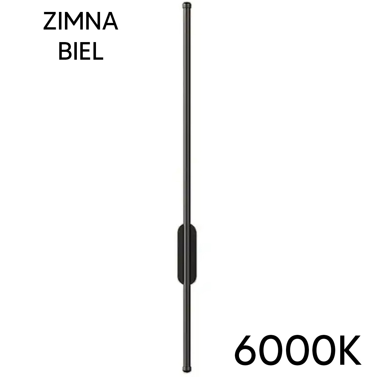 Sieninis šviestuvas zd116a led 100 cm 6000k