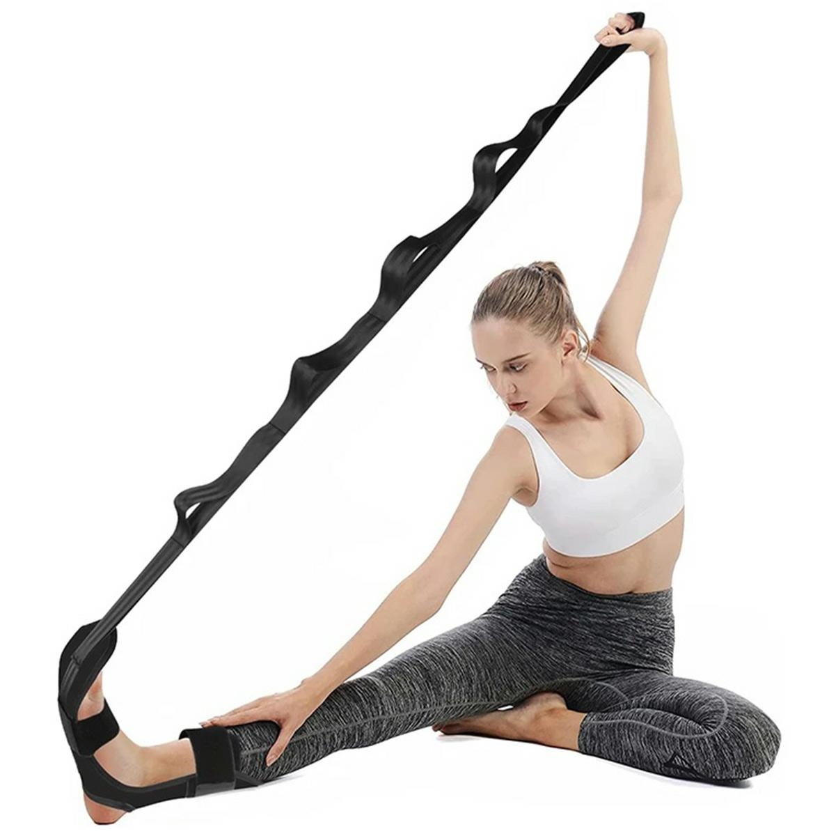 Reguliuojamas raumenų tempimo diržas ft51, 152 cm