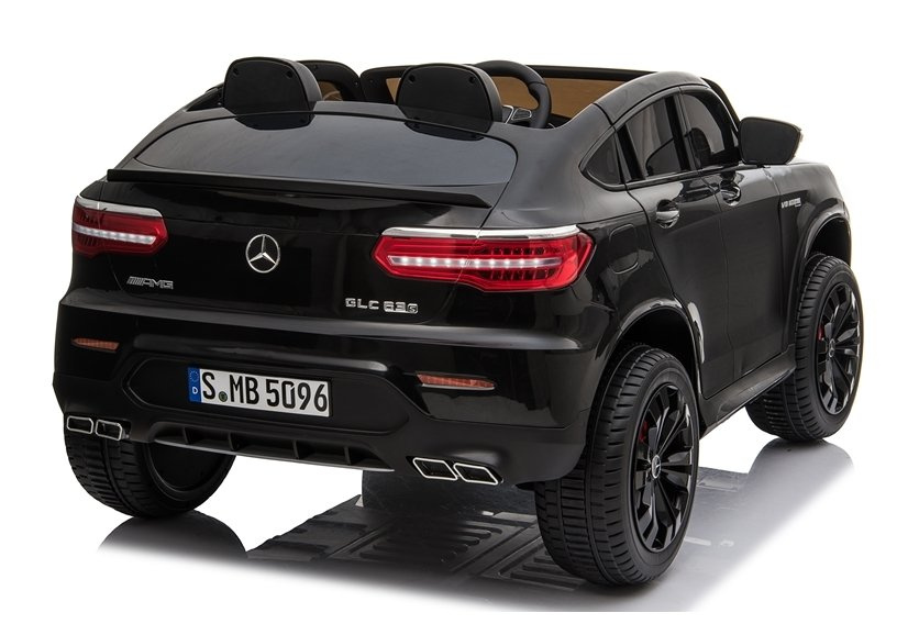 Elektromobilis vaikams mercedes glc 63s, juodas