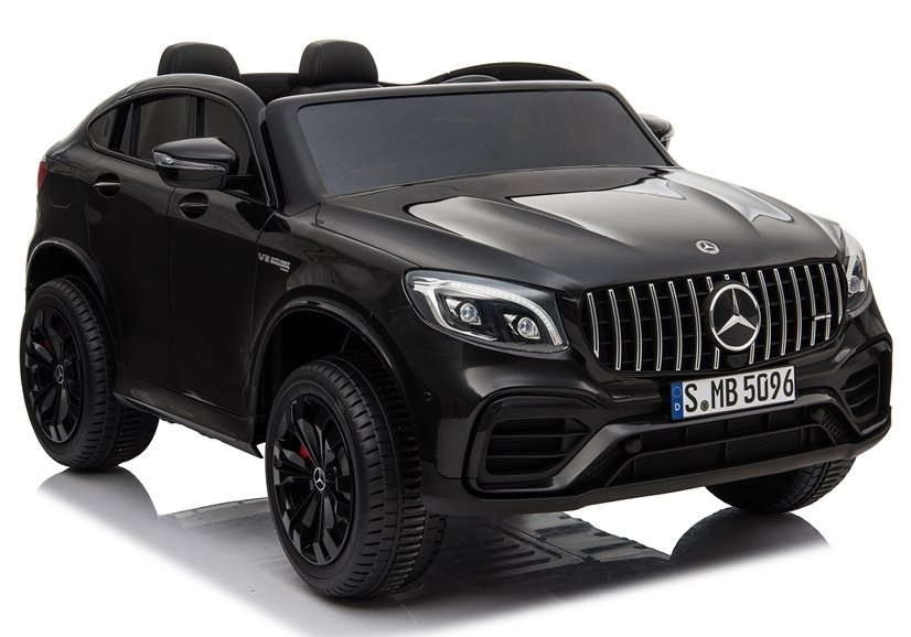 Elektromobilis vaikams mercedes glc 63s, juodas