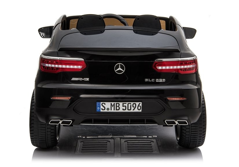 Elektromobilis vaikams mercedes glc 63s, juodas