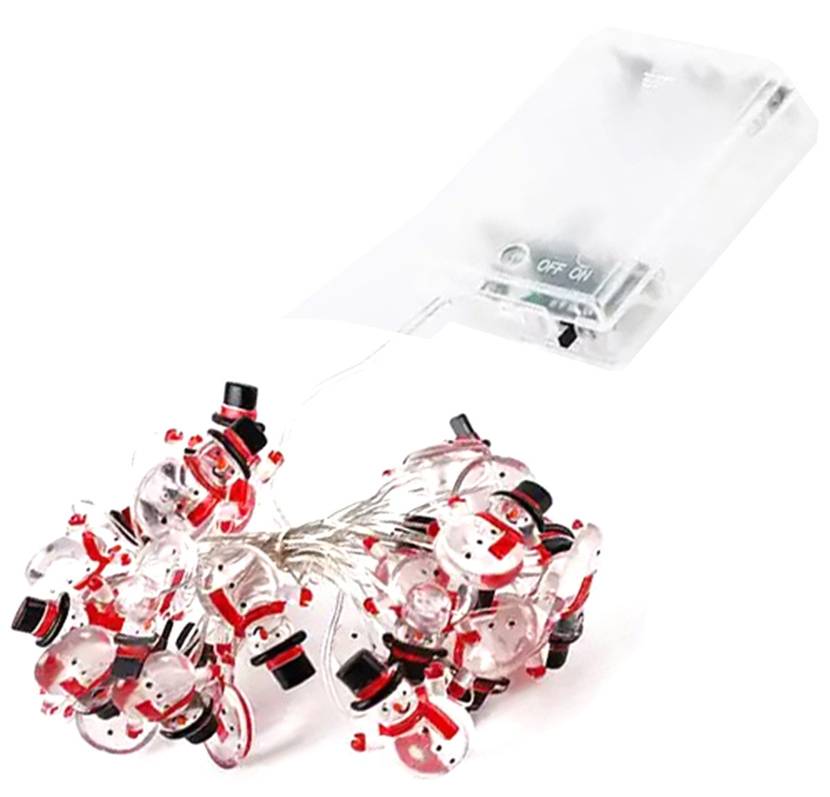 Kalėdinės led girliandos su besmegeniais, 200 cm 1