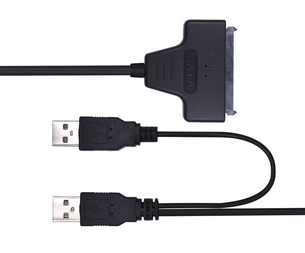 Usb 2.0 adapteris sata įrenginiams 2.5 colių
