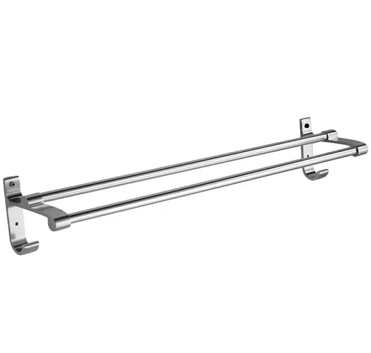 Rankšluosčių laikiklis 60 cm, sidabrinis, ag987a