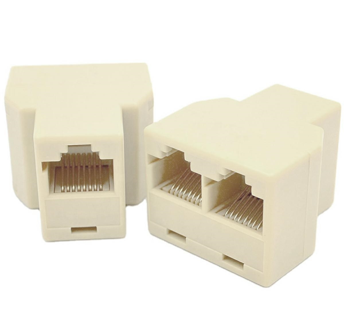 Tinklo skirstytuvas rj45 2 lizdų