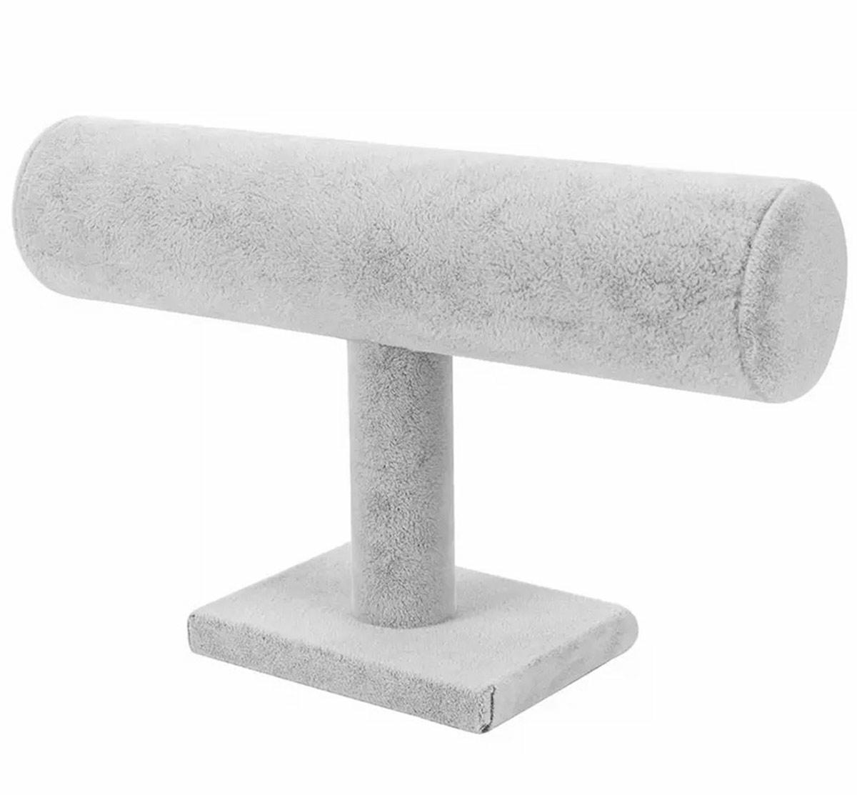 Stovas papuošalams, pilkas, 22,5 cm