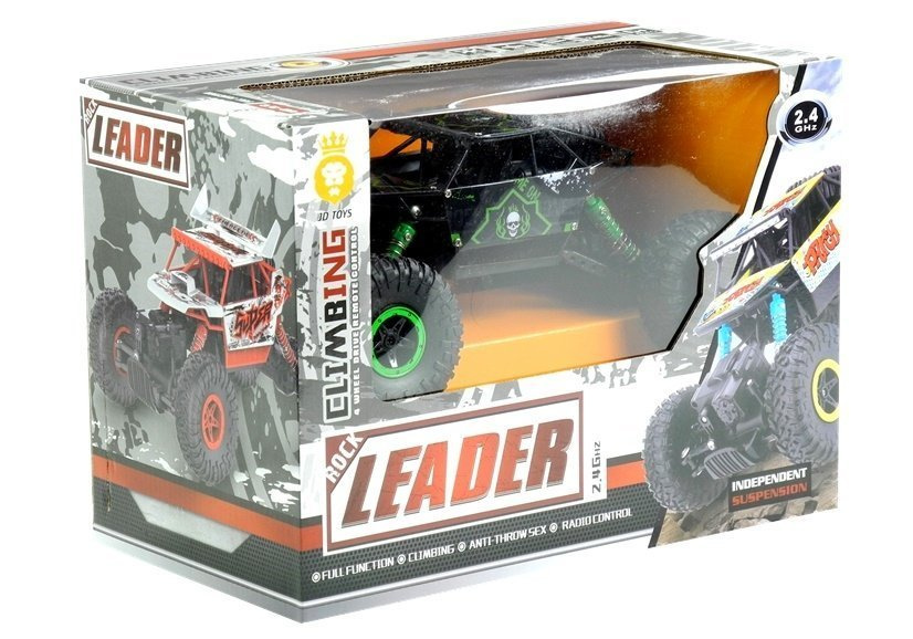 Rc elektromobilis su pulteliu – juodai žalios spalvos 1:18