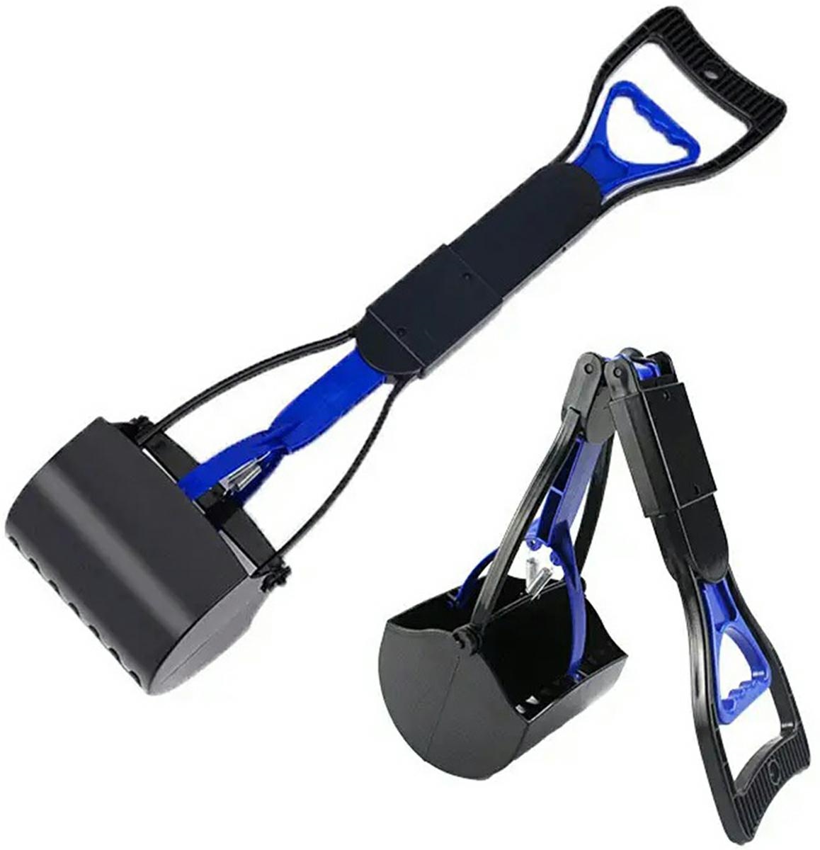 Gyvūnų išmatų surinkėjas su spyruokliniu mechanizmu, 45 cm