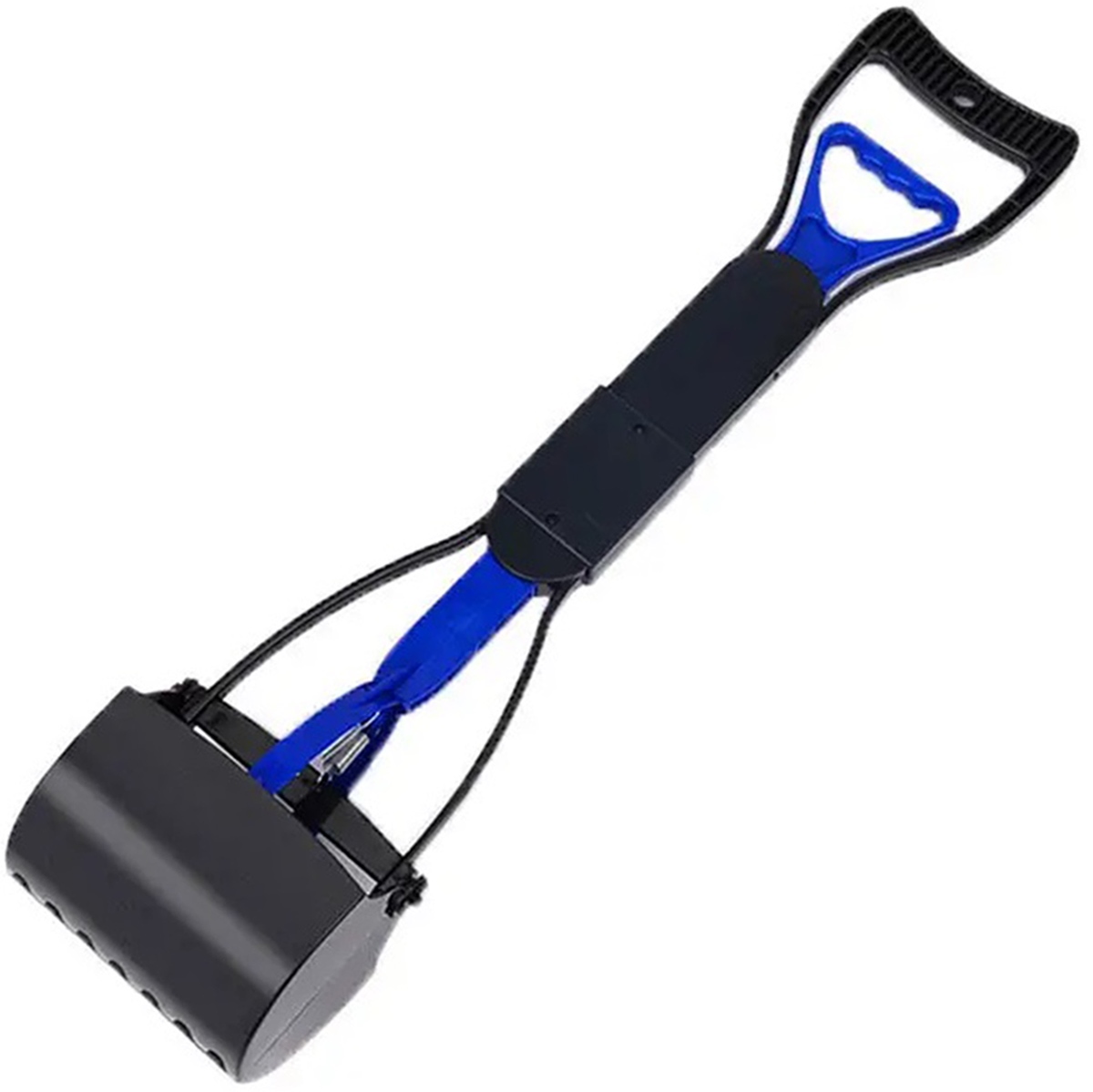 Gyvūnų išmatų surinkėjas su spyruokliniu mechanizmu, 45 cm