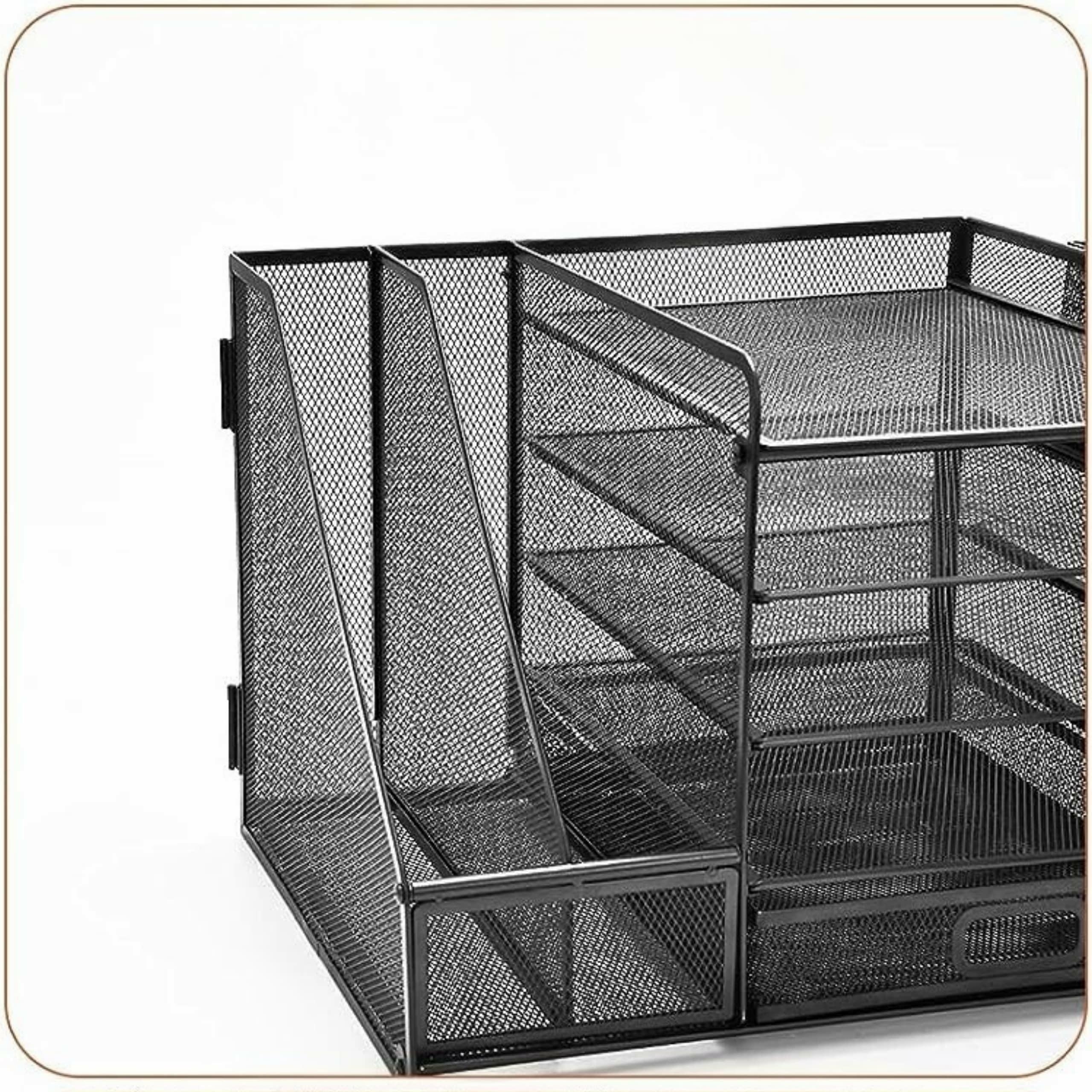 Biuro organizatorius da462, 35,5x28,5x31 cm, juodas 2