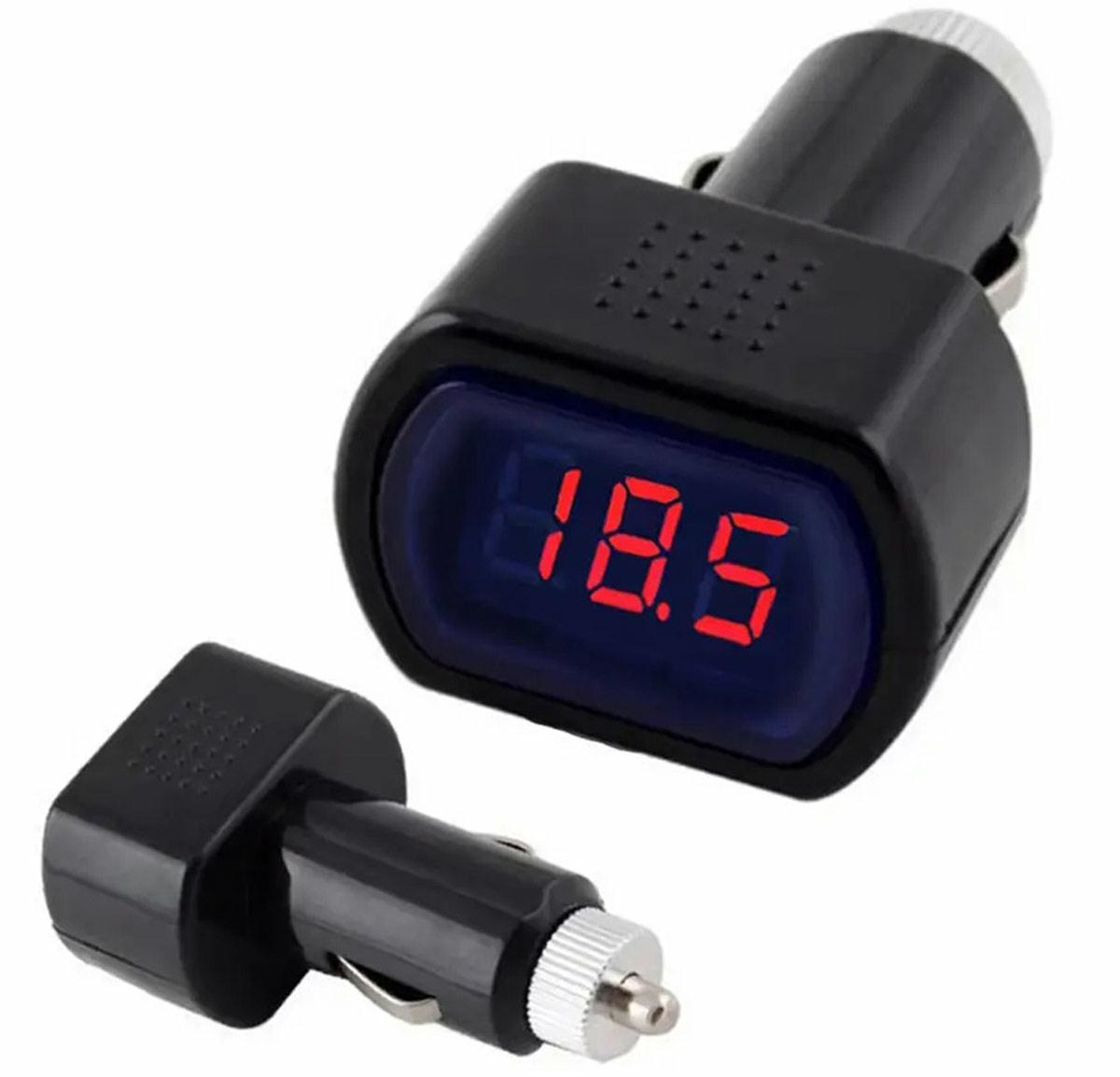 Automobilio akumuliatoriaus įkrovimo lygio matuoklis 12 v, 24 v