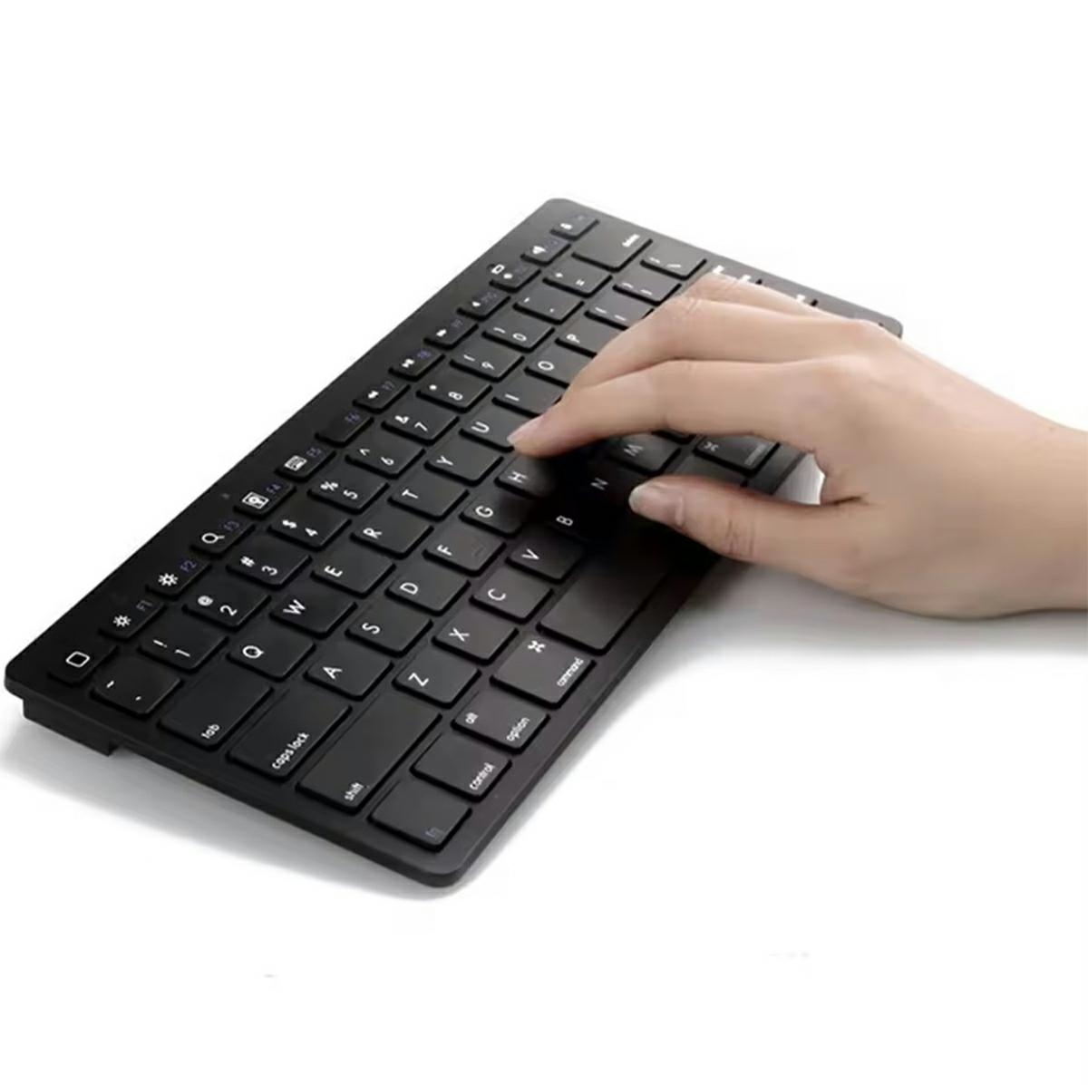 Klaviatūra bt qwerty juoda