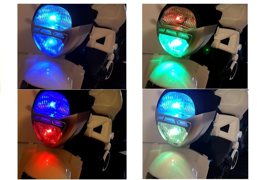 Elektrinis motociklas gtm1188, žalias
