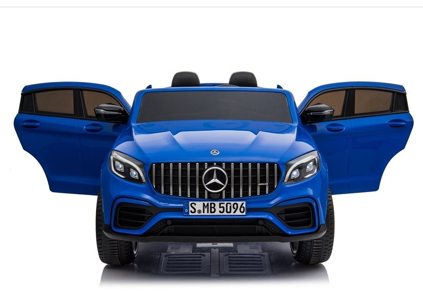 Elektromobilis vaikams mercedes glc 63s, mėlynai lakuotas, mp4