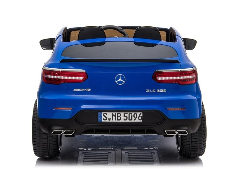 Elektromobilis vaikams mercedes glc 63s, mėlynai lakuotas, mp4