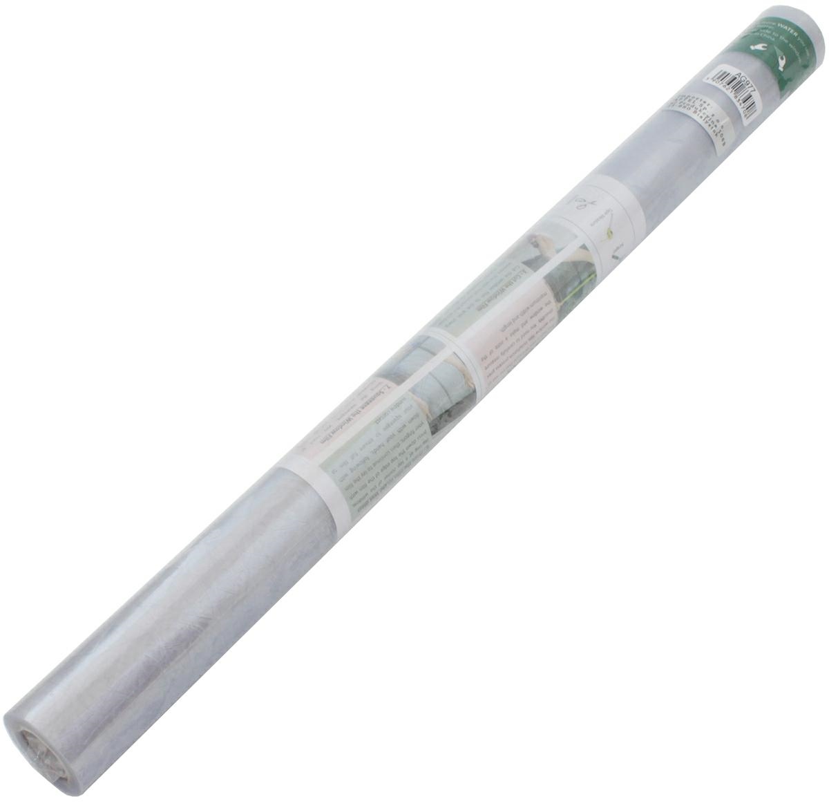 Langų plevelė pvc, skaidri, 200x45 cm, kamienų raštas