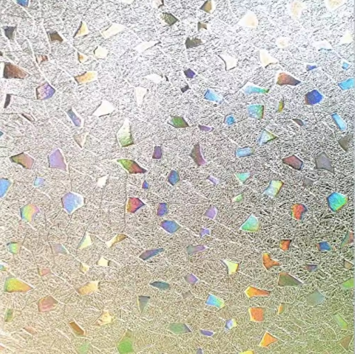 Langų plevelė pvc, skaidri, 200x45 cm, kamienų raštas