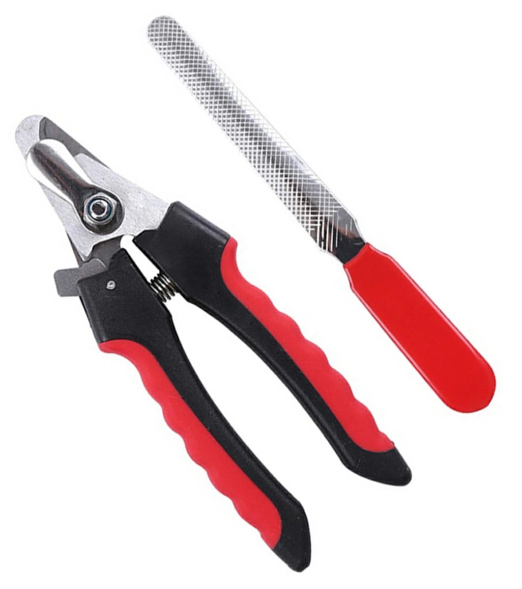 Gyvūnų nagų žirklės su dilde, 12 cm