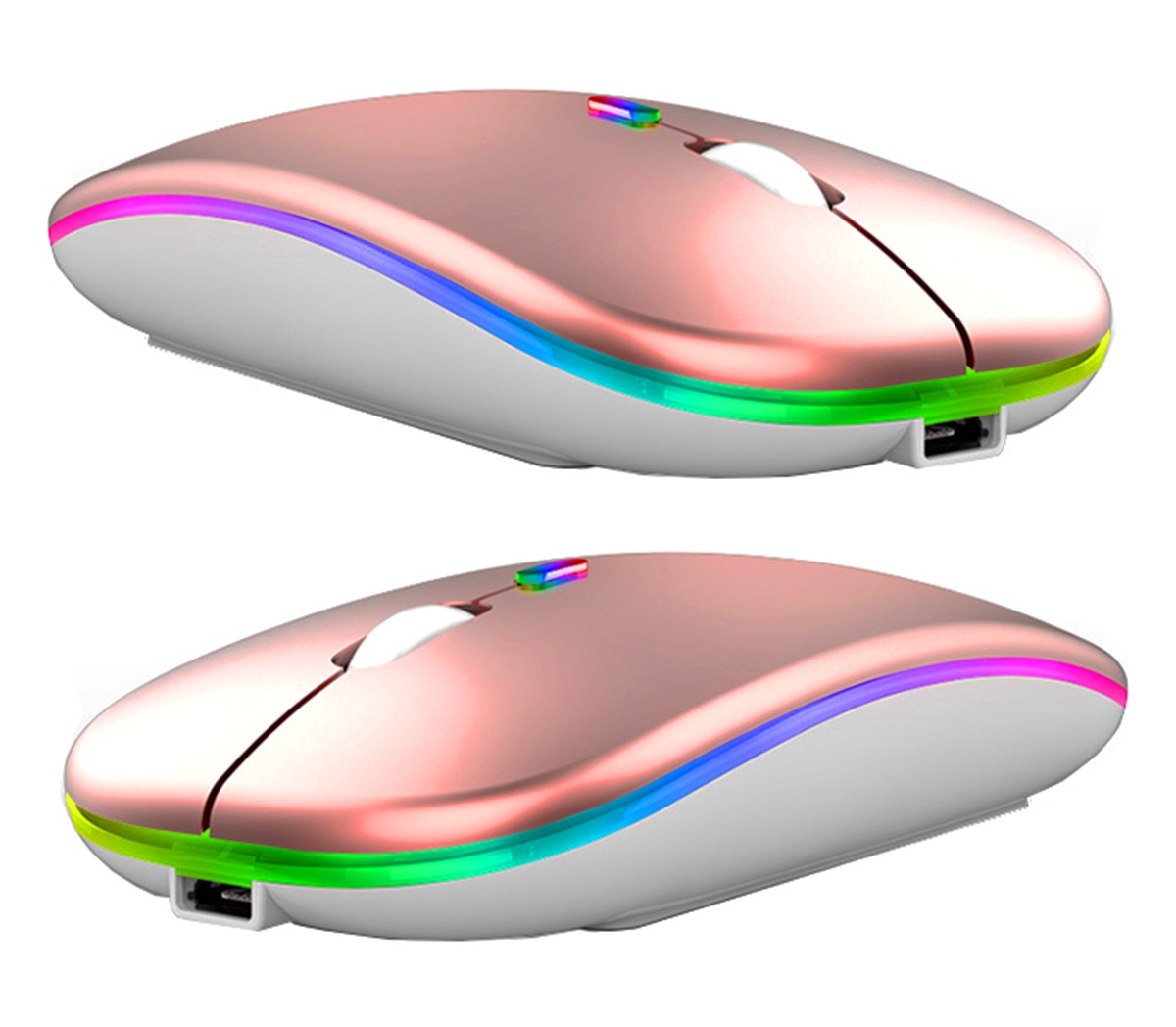 Belaidė optinė pelė ak211c rgb su led apšvietimu